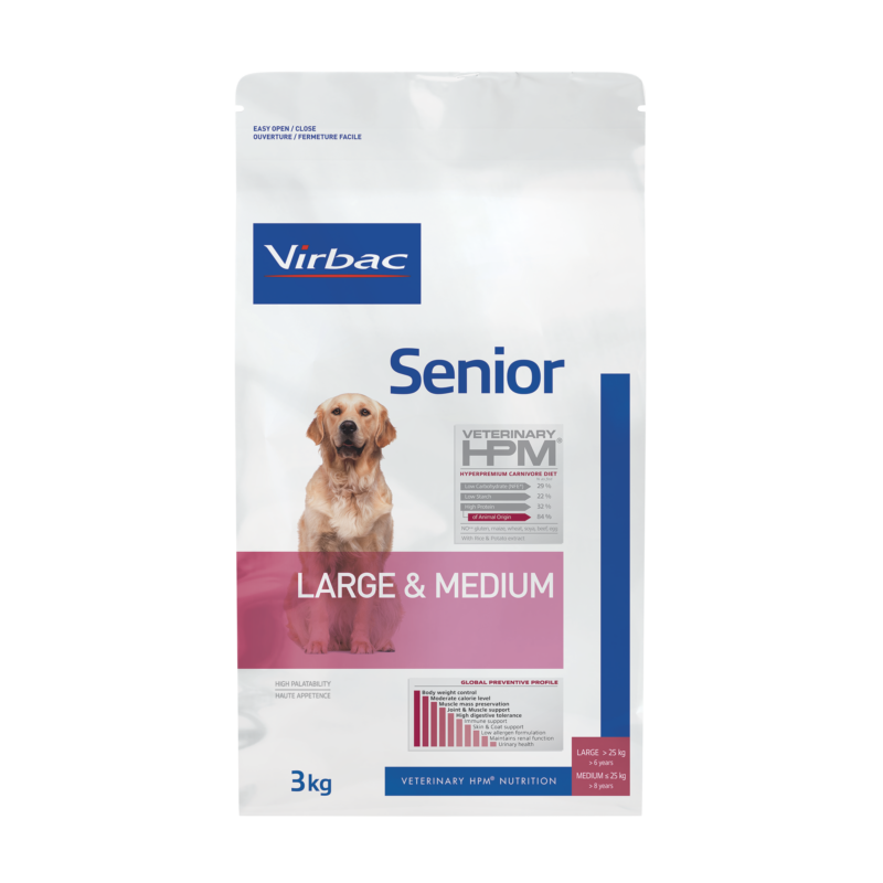 Virbac HPM Senior Dog Large & Medium 3 kg