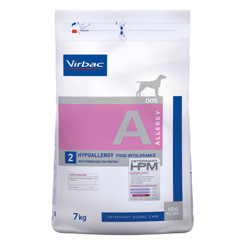 Virbac HPM Diet Dog Hypoallergy 7 kg