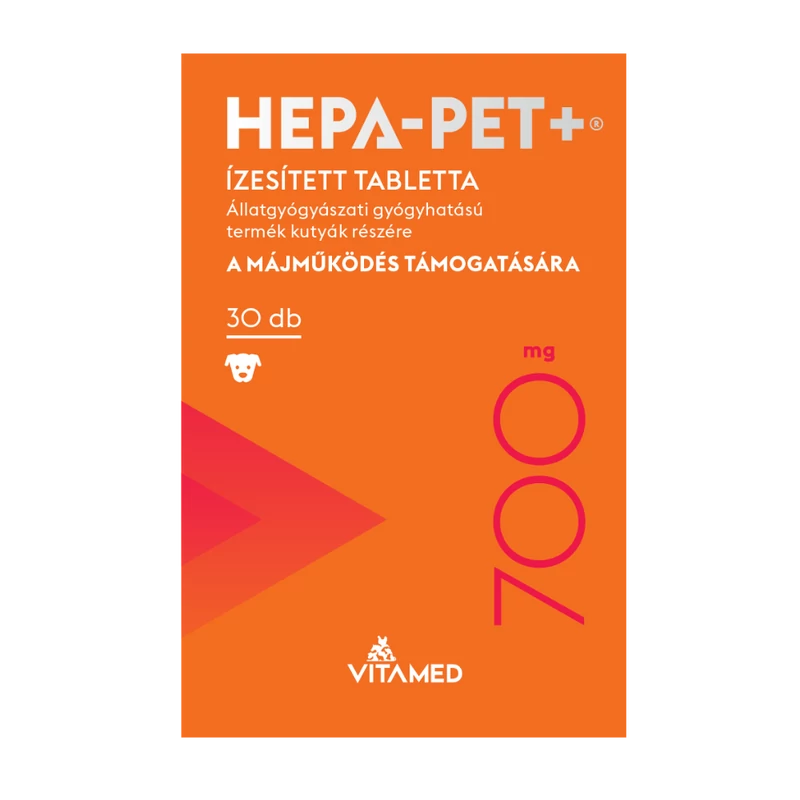 Hepa-pet Plusz 700 mg tabletta 30 db