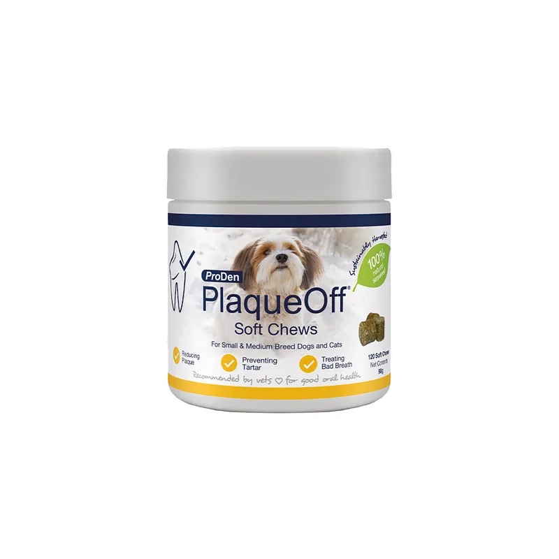 PlaqueOff Soft Chews Small&Med. 120 db
