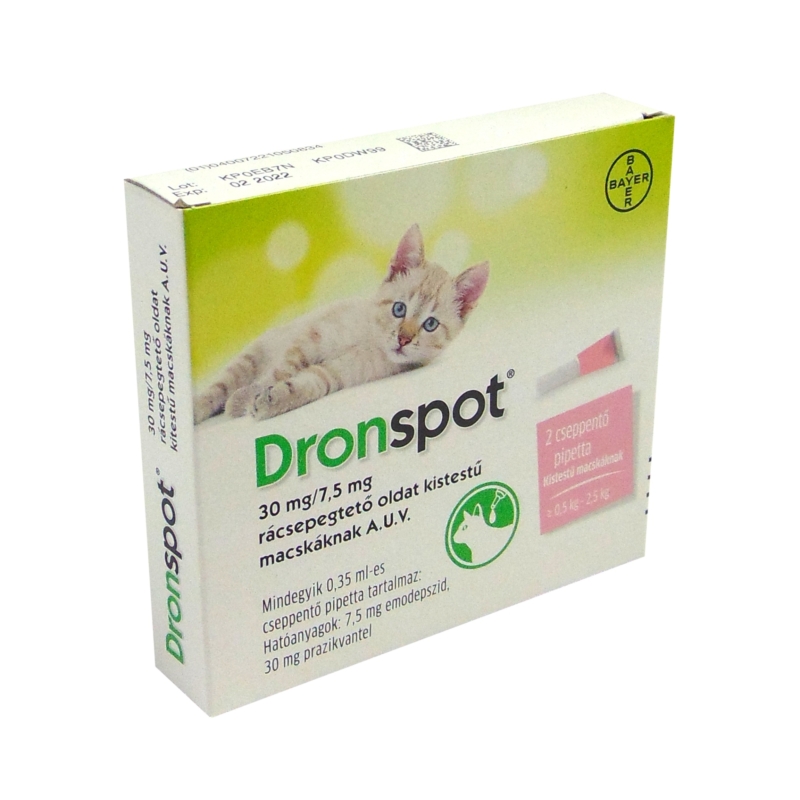Dronspot Spot-On Cat 2,5 kg-ig 1 db pipetta