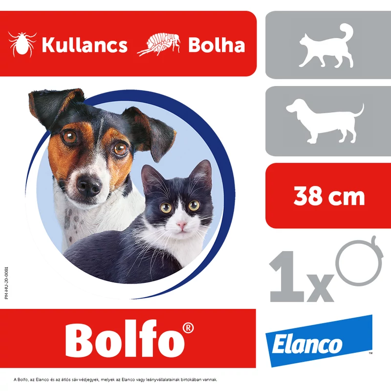 Bolfo Nyakörv Kicsi 38 cm A.U.V.