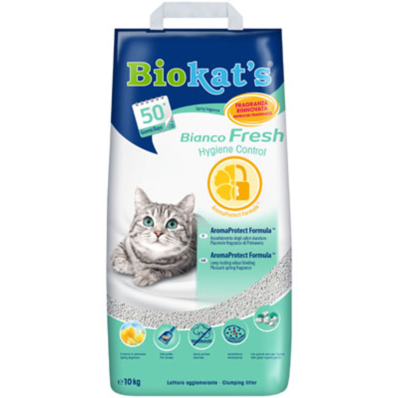 Biokat&apos;s Fresh Bianco Alom 10 kg