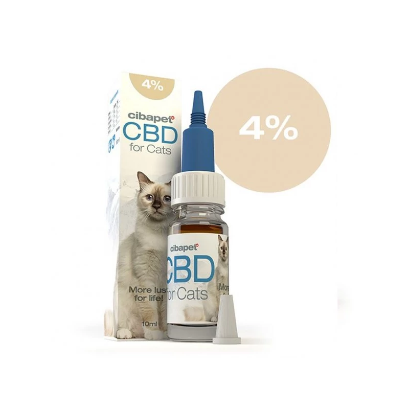 Cibapet CBD 4% Olaj Macskáknak 10 ml