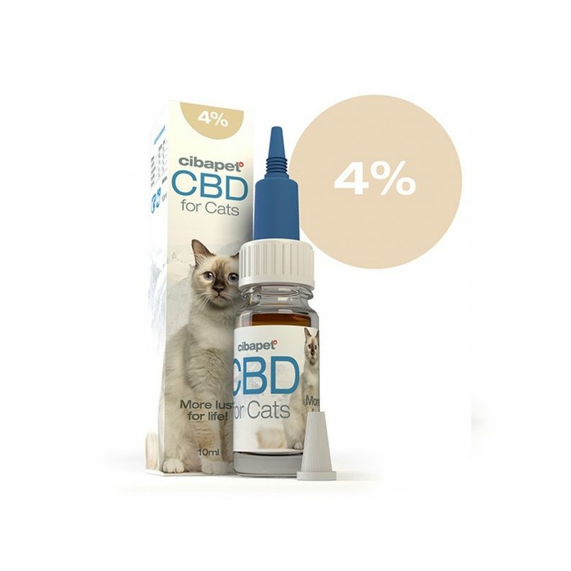 Cibapet CBD 4% Olaj Macskáknak 10 ml