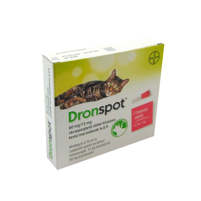 Dronspot Spot-On Cat 2,5-5 kg 2x