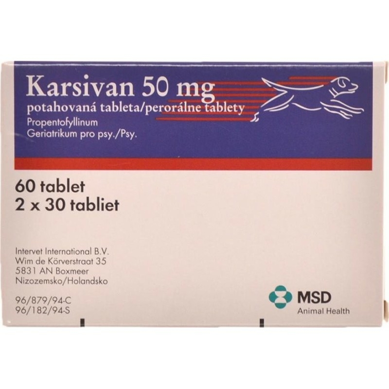 Karsivan 50 mg tabletta 60 db